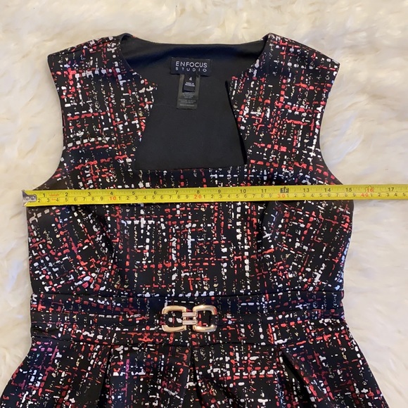 Enfocus Studio multi color mini dress - Picture 9 of 13